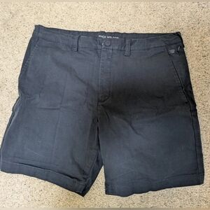 Mack Weldon Shorts Men's 34 Casual Preppy Flat Front Stretch Comfort Chino